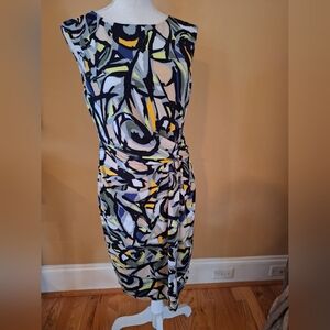 ANNE KLEIN MULTICOLOR  DRESS SIZE: 6